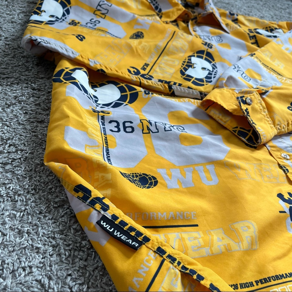 Wu-Wear Shirt Size Xl Wu-Tang Button Up Rare 90’s… - image 7